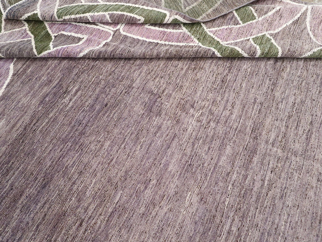 Modern East Turkestan Khotan Room Size Carpet, No.32605 - Gsblank