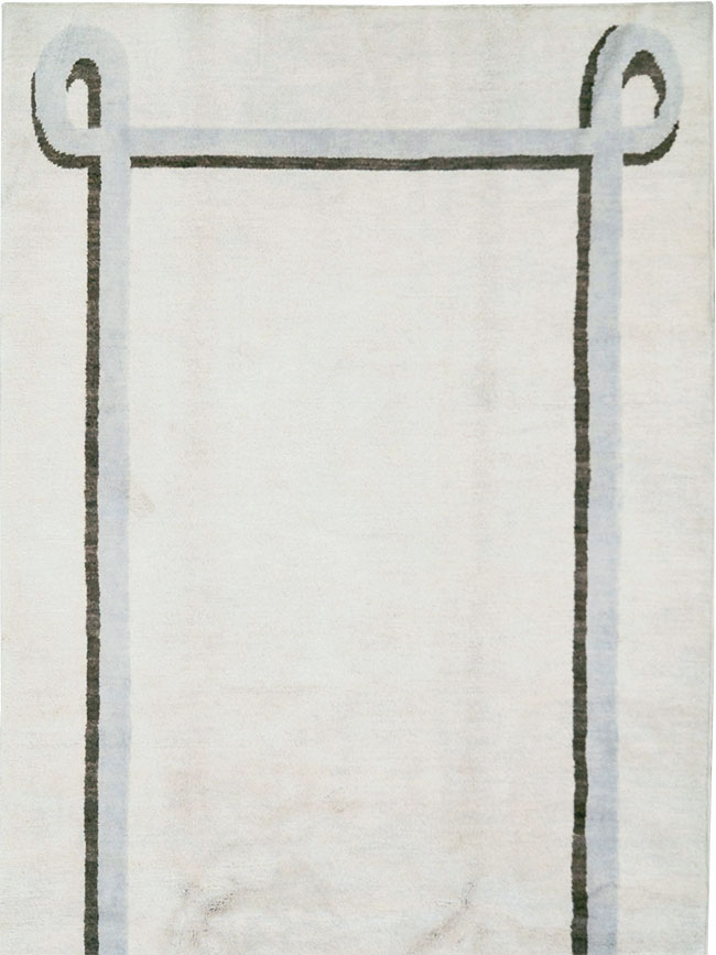 Modern Turkish Art Deco Runner, No.32609 - Gsblank