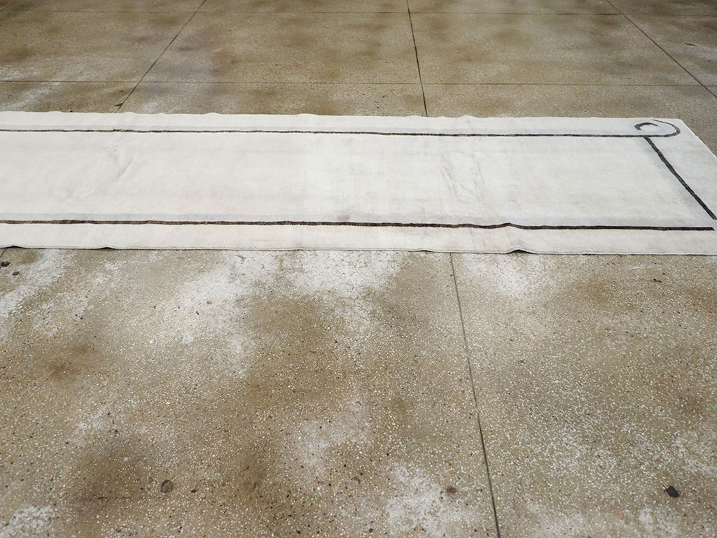 Modern Turkish Art Deco Runner, No.32609 - Gsblank