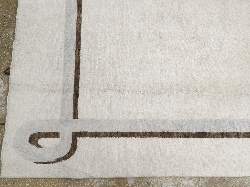 Modern Turkish Art Deco Runner, No.32609 - Gsblank