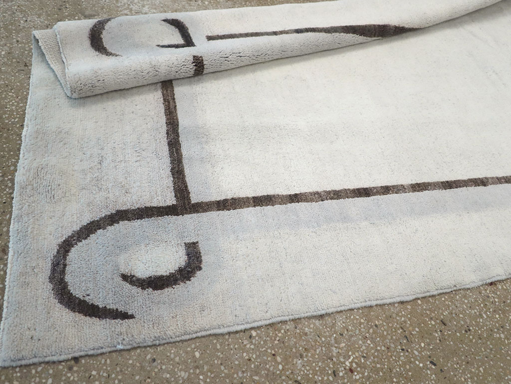 Modern Turkish Art Deco Runner, No.32609 - Gsblank