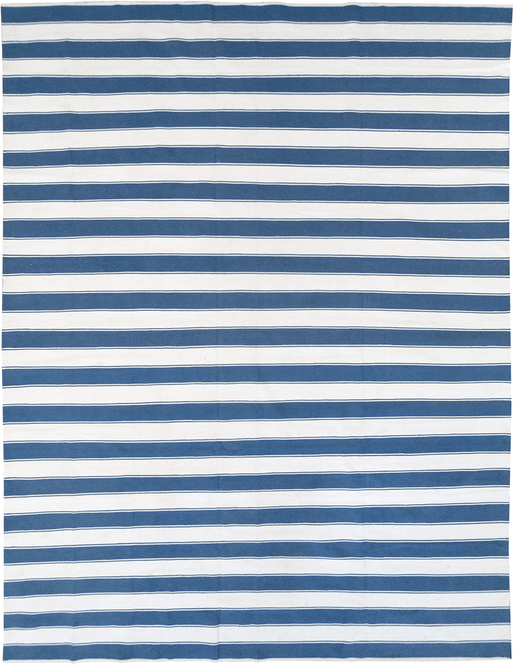 Modern Indian Flatweave Dhurrie Room Size Carpet, No.32620 - Gsblank