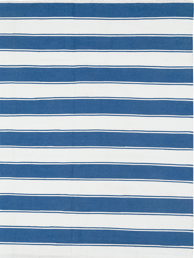 Modern Indian Flatweave Dhurrie Room Size Carpet, No.32633 - Gsblank