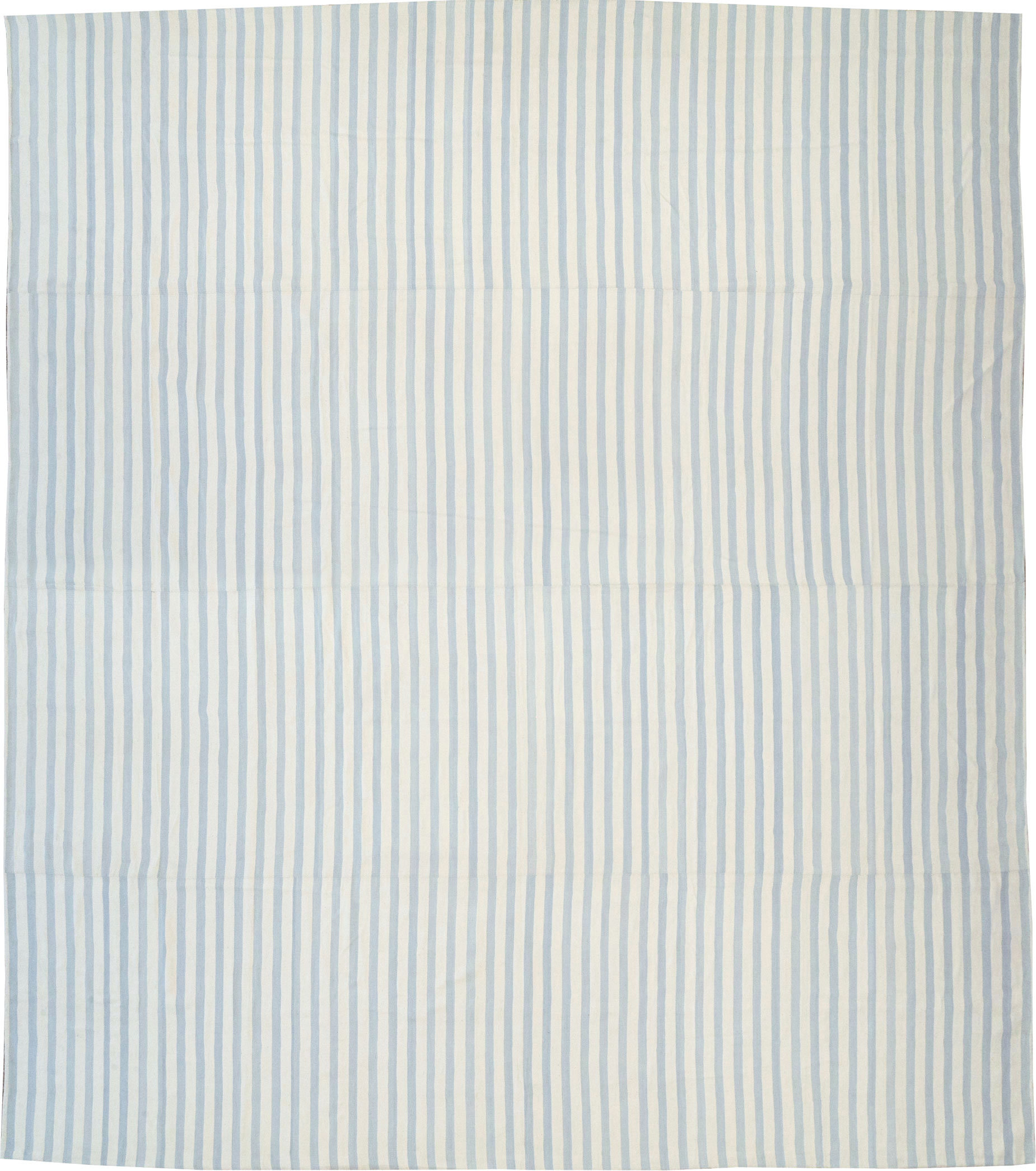 Modern Turkish Flatweave Oversized Square Carpet, No.32653 - Gsblank