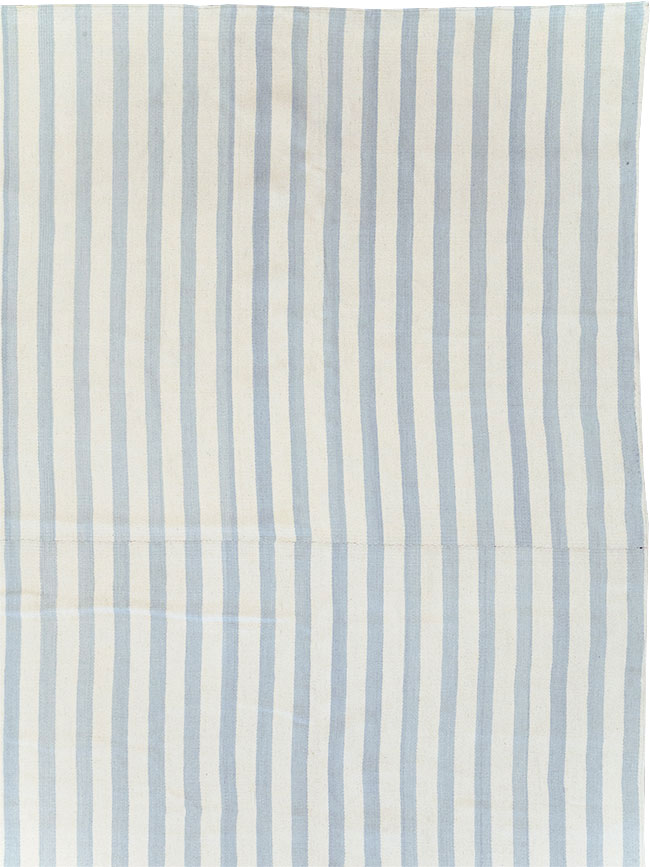 Modern Turkish Flatweave Oversized Square Carpet, No.32653 - Gsblank