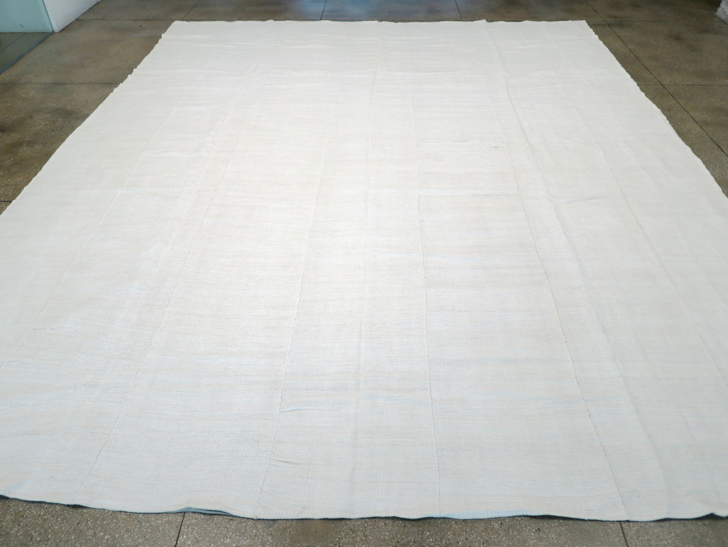 Vintage Turkish Flatweave Kilim Large Carpet, No.32658 - Gsblank