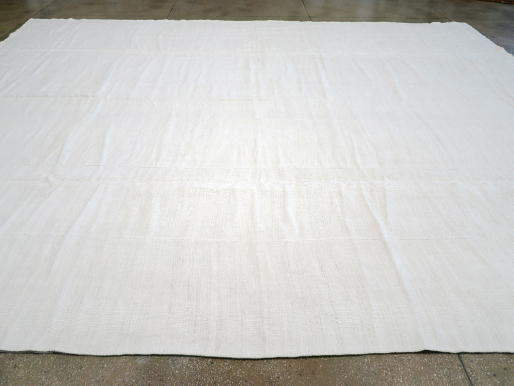 Vintage Turkish Flatweave Kilim Large Carpet, No.32658 - Gsblank