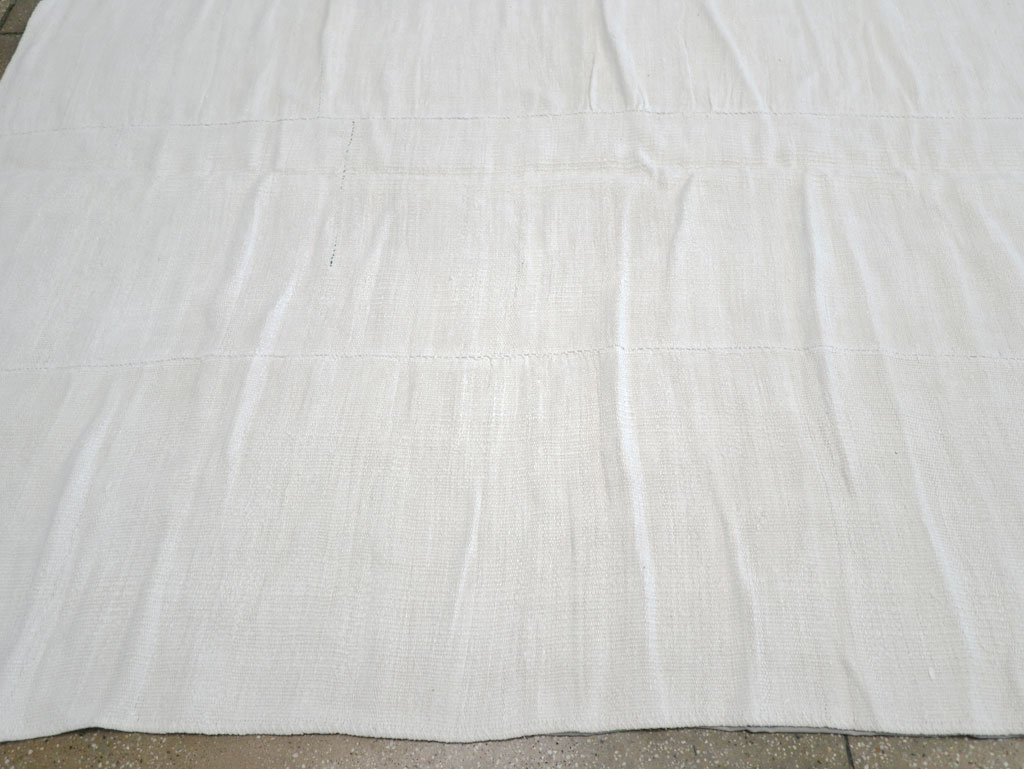 Vintage Turkish Flatweave Kilim Large Carpet, No.32658 - Gsblank