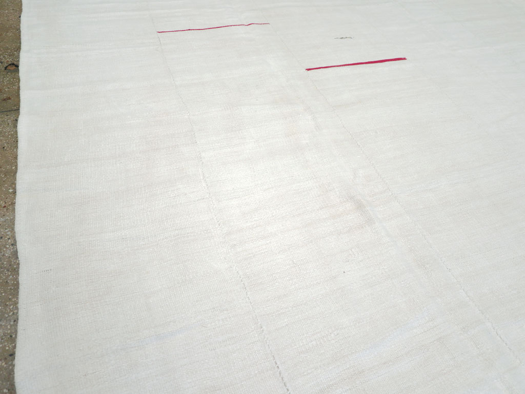 Vintage Turkish Flatweave Kilim Large Carpet, No.32659 - Gsblank