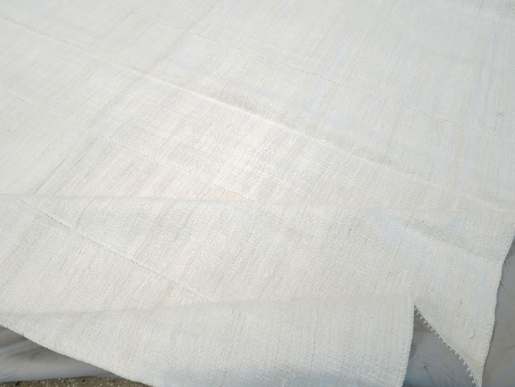 Vintage Turkish Flatweave Kilim Large Carpet, No.32659 - Gsblank