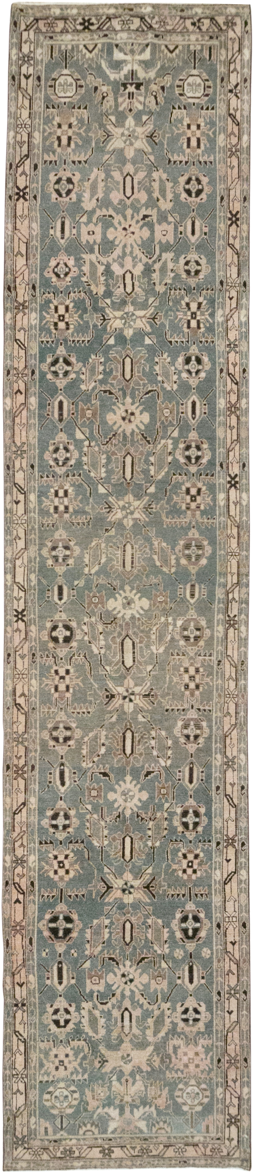 Vintage Persian Malayer Long Runner, No.32665 - Gsblank