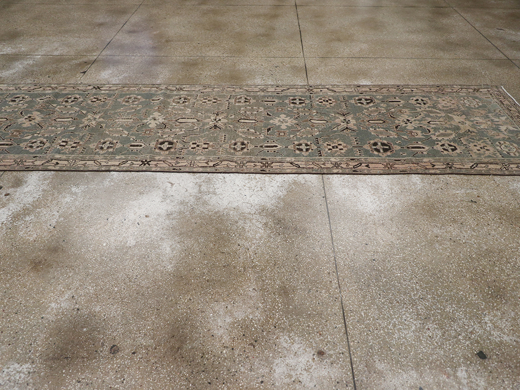 Vintage Persian Malayer Long Runner, No.32665 - Gsblank