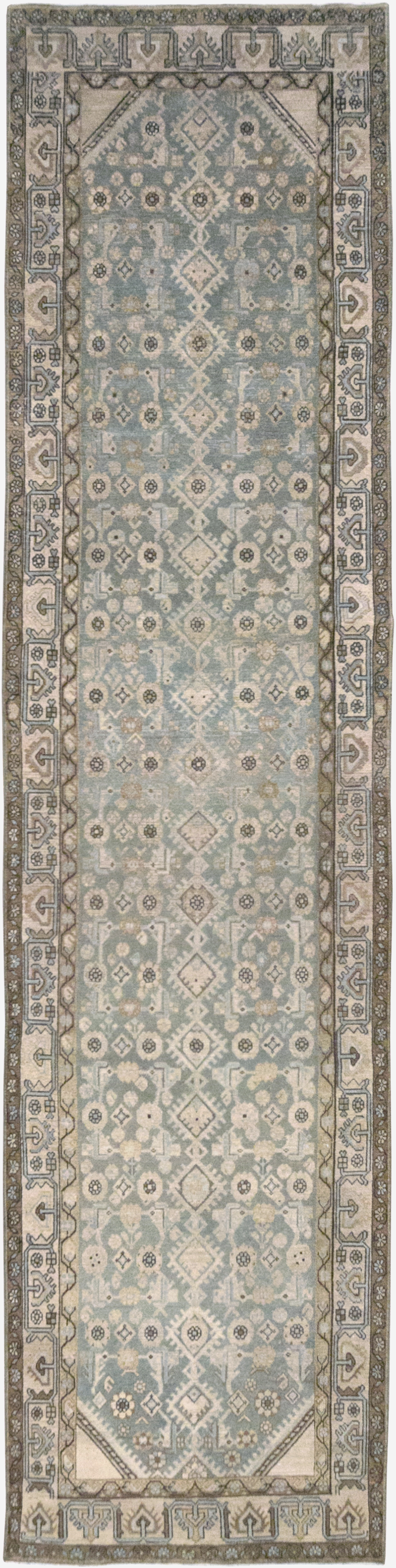 Vintage Persian Malayer Runner, No.32666 - Gsblank