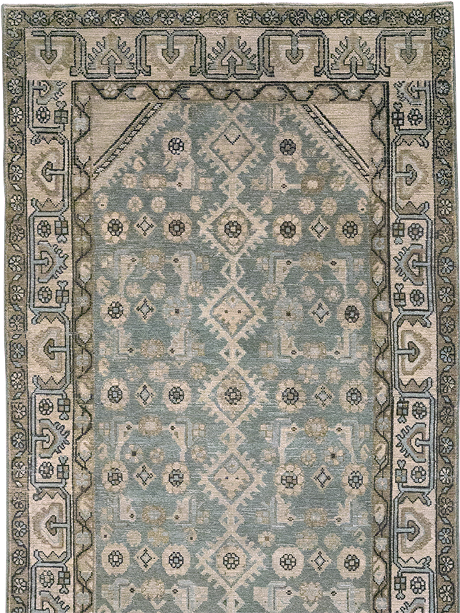 Vintage Persian Malayer Runner, No.32666 - Gsblank