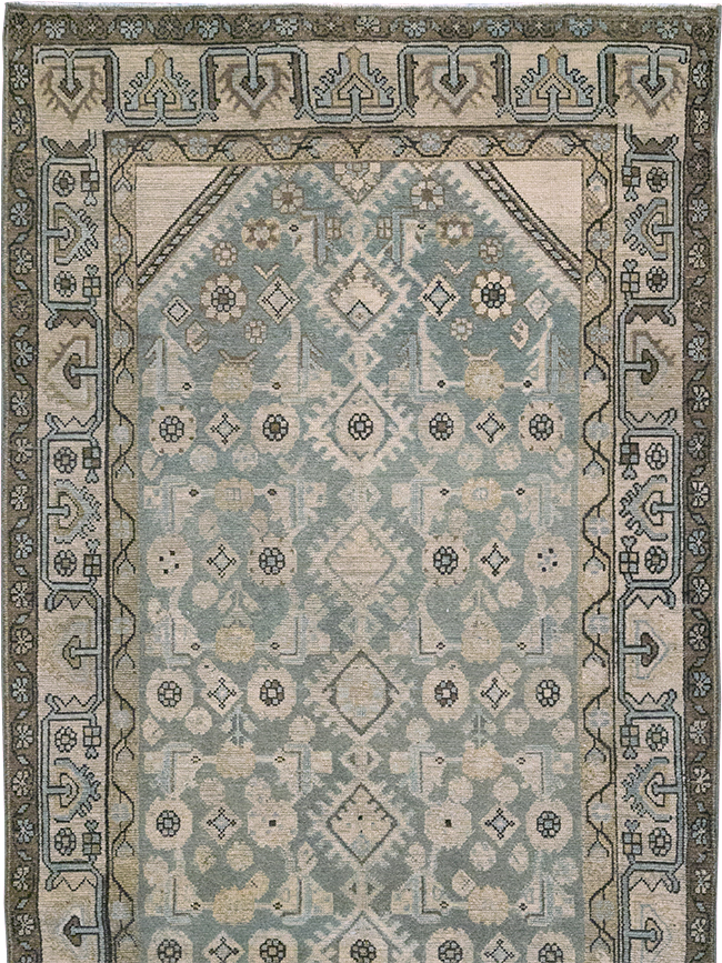 Vintage Persian Malayer Runner, No.32666 - Gsblank