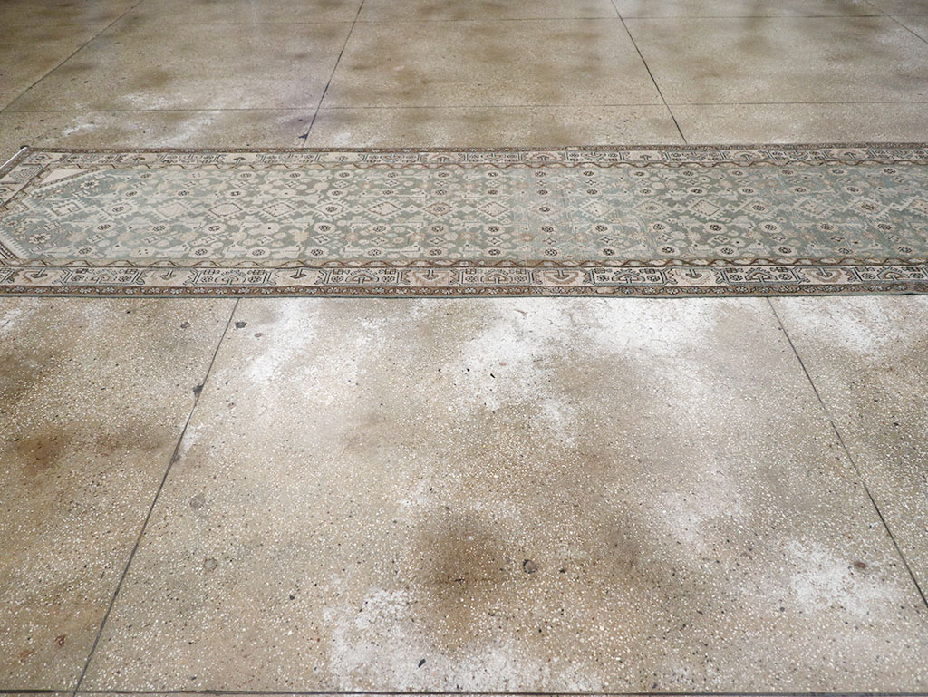 Vintage Persian Malayer Runner, No.32666 - Gsblank