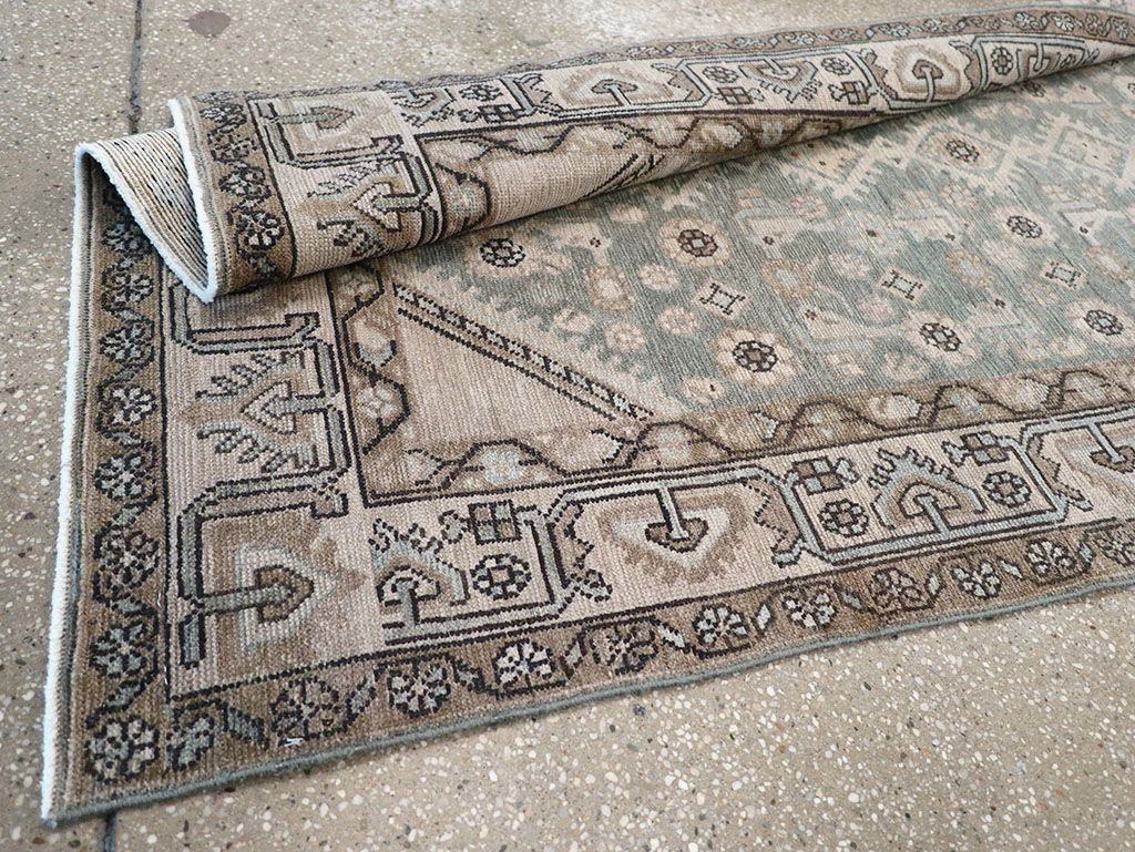 Vintage Persian Malayer Runner, No.32666 - Gsblank
