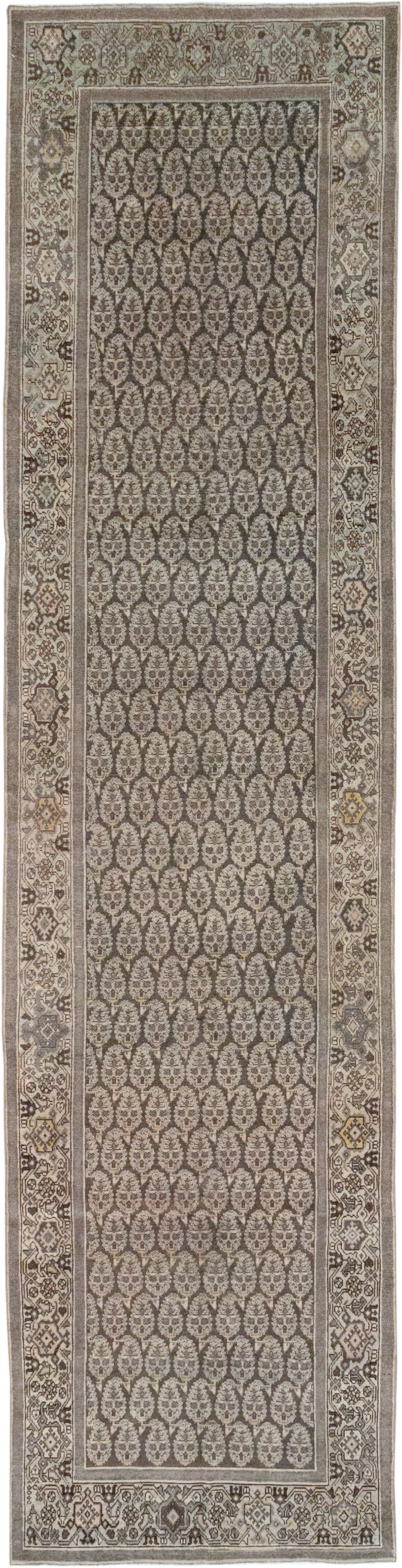 Vintage Persian Malayer Runner, No.32667 - Gsblank