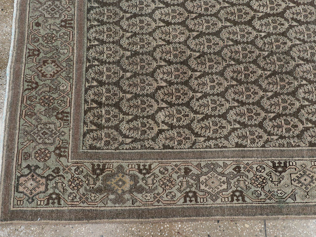 Vintage Persian Malayer Runner, No.32667 - Gsblank