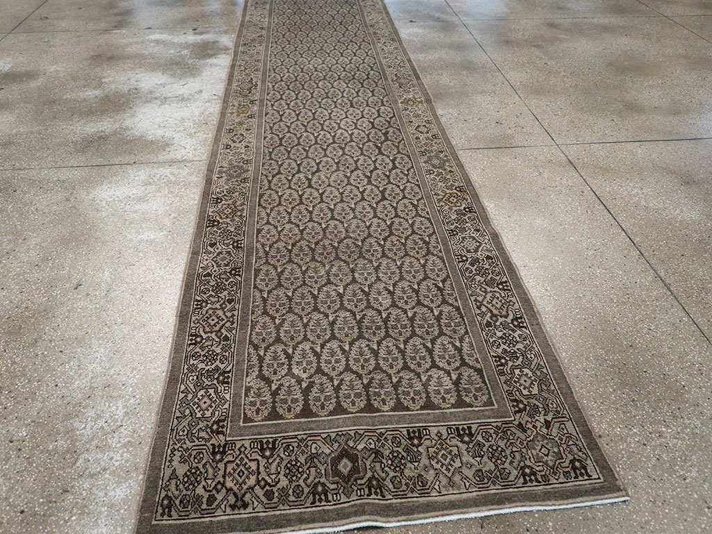 Vintage Persian Malayer Runner, No.32667 - Gsblank