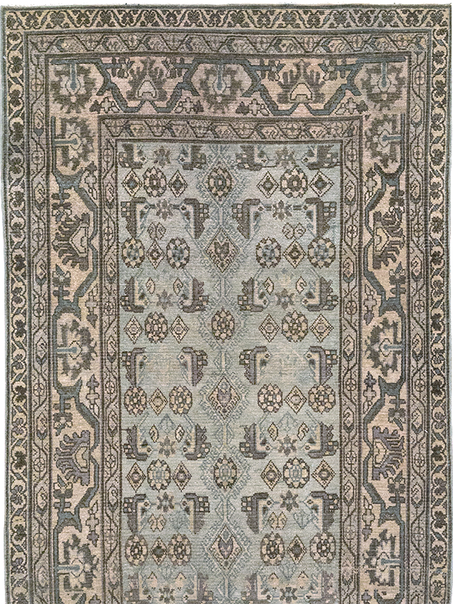 Vintage Persian Malayer Runner, No.32668 - Gsblank