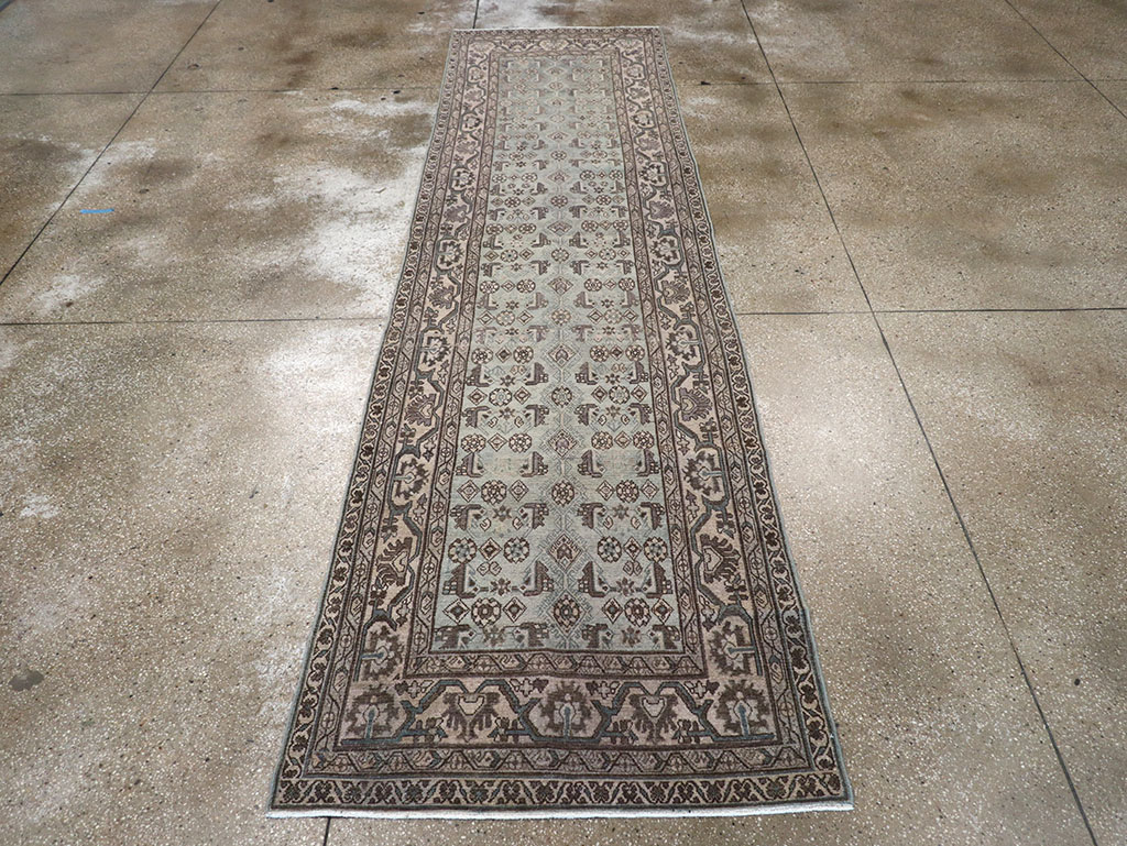 Vintage Persian Malayer Runner, No.32668 - Gsblank