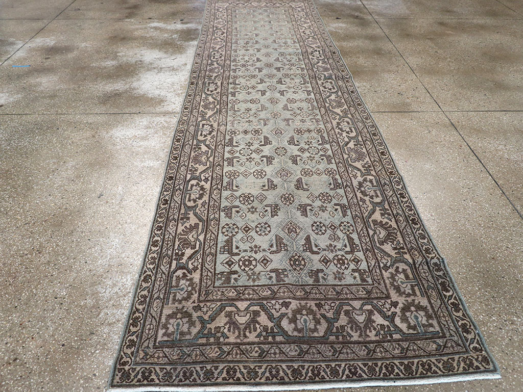 Vintage Persian Malayer Runner, No.32668 - Gsblank