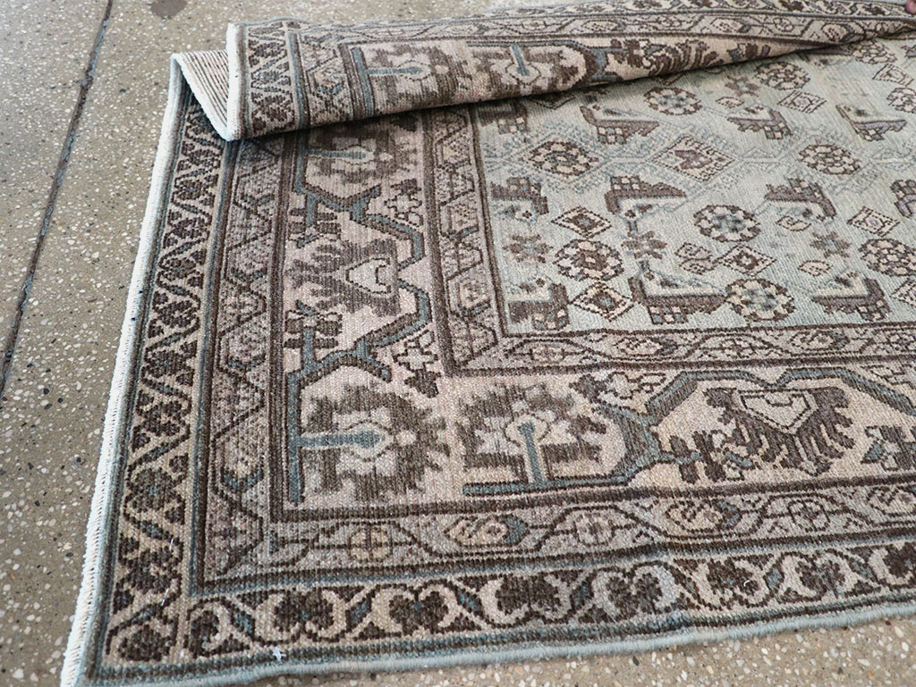 Vintage Persian Malayer Runner, No.32668 - Gsblank
