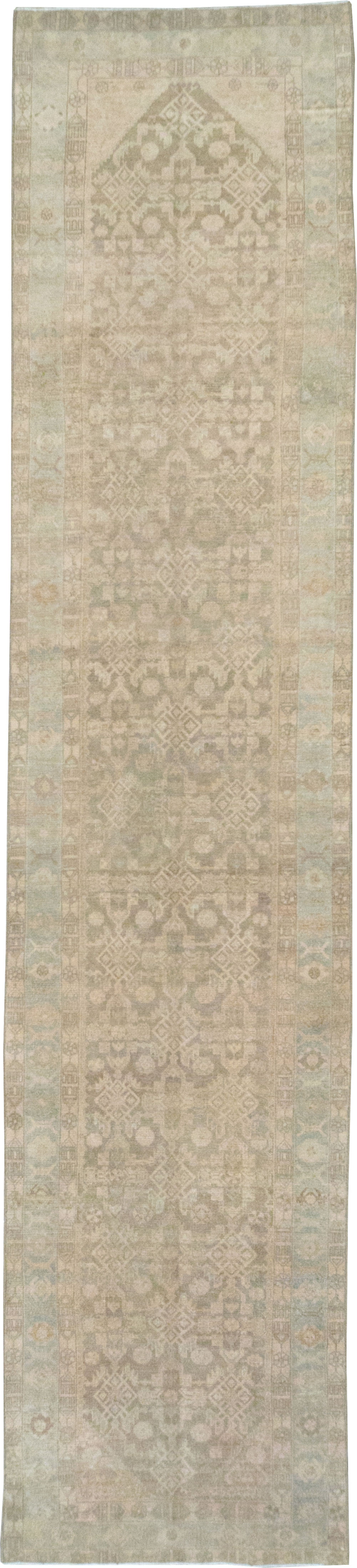 Vintage Persian Malayer Runner, No.32669 - Gsblank