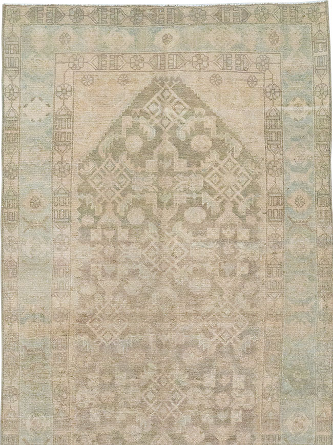 Vintage Persian Malayer Runner, No.32669 - Gsblank