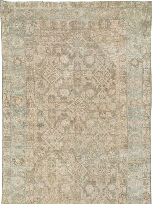 Vintage Persian Malayer Runner, No.32669 - Gsblank
