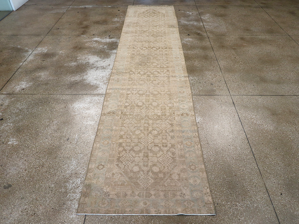 Vintage Persian Malayer Runner, No.32669 - Gsblank