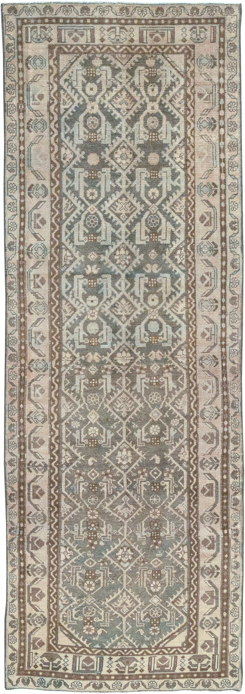 Vintage Persian Malayer Runner, No.32670 - Gsblank