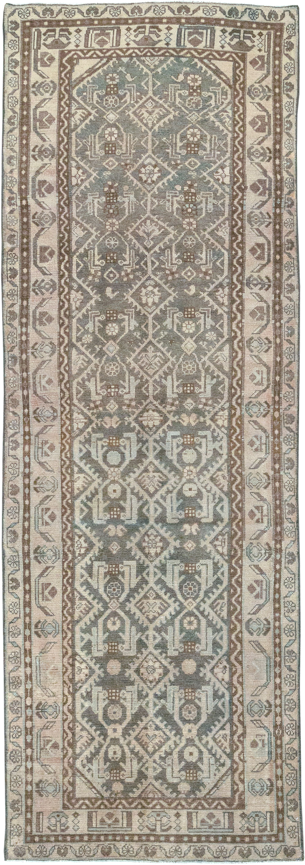 Vintage Persian Malayer Runner, No.32670 - Gsblank