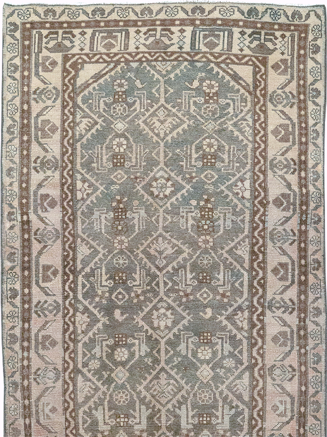 Vintage Persian Malayer Runner, No.32670 - Gsblank