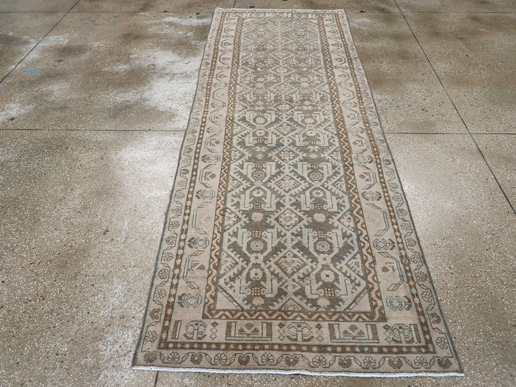 Vintage Persian Malayer Runner, No.32670 - Gsblank