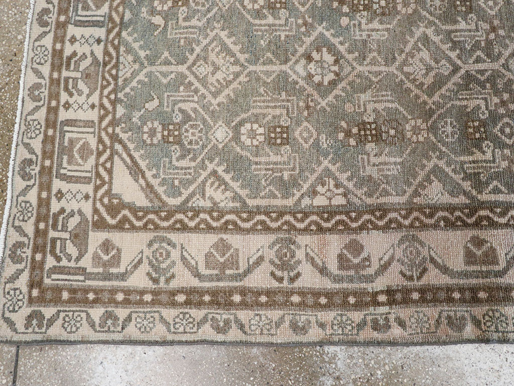 Vintage Persian Malayer Runner, No.32670 - Gsblank