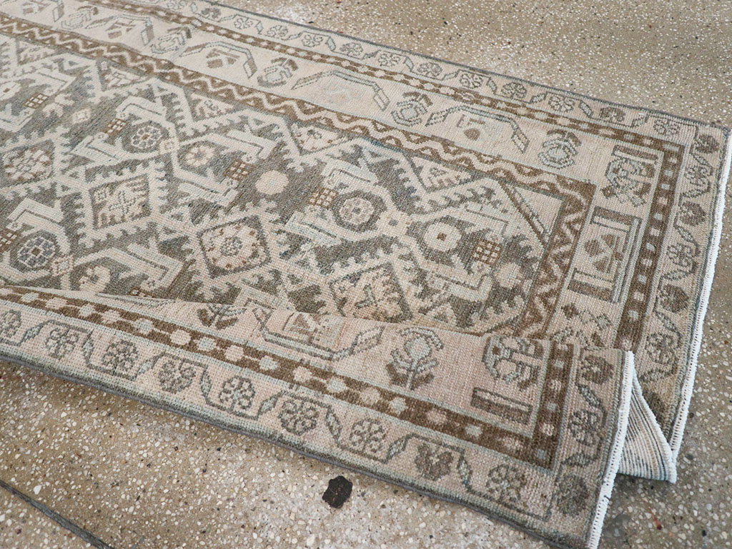 Vintage Persian Malayer Runner, No.32670 - Gsblank