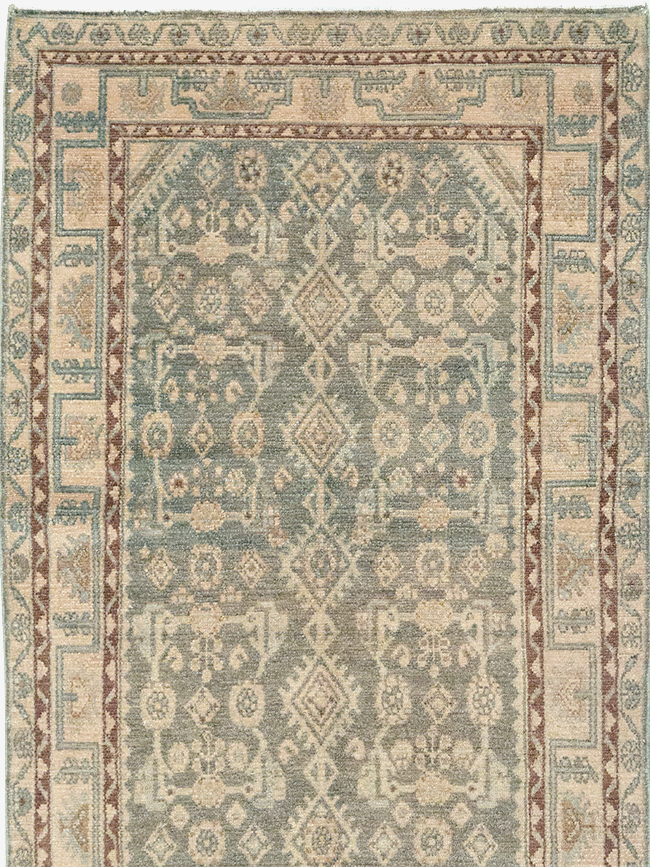 Vintage Persian Malayer Runner, No.32671 - Gsblank