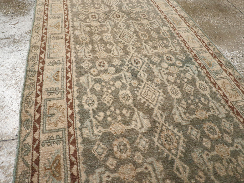Vintage Persian Malayer Runner, No.32671 - Gsblank