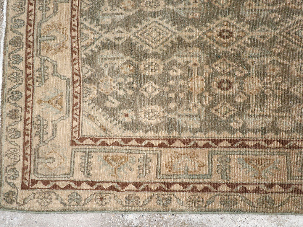 Vintage Persian Malayer Runner, No.32671 - Gsblank