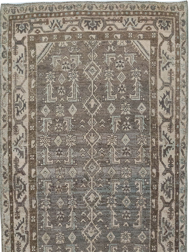 Vintage Persian Malayer Runner (Pair: 1 of 2), No.32672 - Gsblank