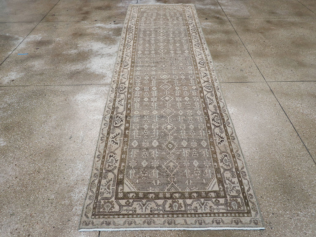 Vintage Persian Malayer Runner (Pair: 1 of 2), No.32672 - Gsblank