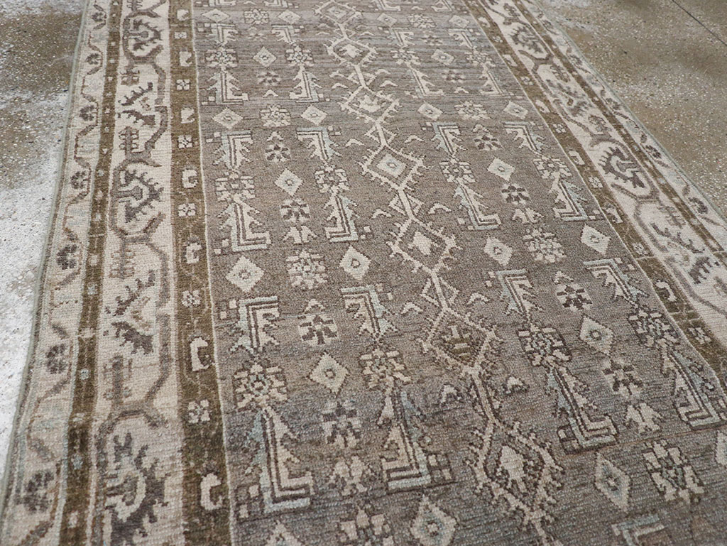 Vintage Persian Malayer Runner (Pair: 1 of 2), No.32672 - Gsblank