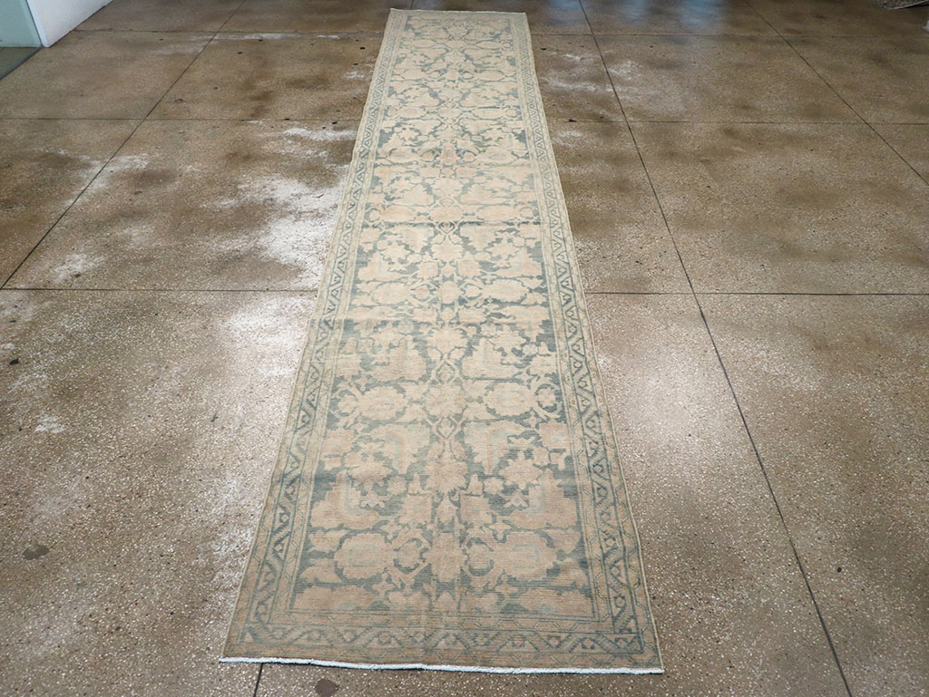 Vintage Persian Malayer Long Runner (Pair: 1 of 2), No.32673 - Gsblank