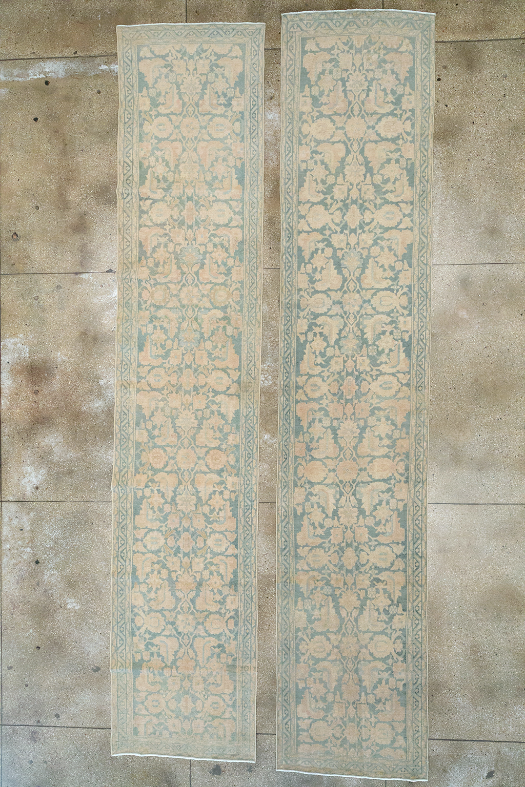 Vintage Persian Malayer Long Runner (Pair: 1 of 2), No.32673 - Gsblank