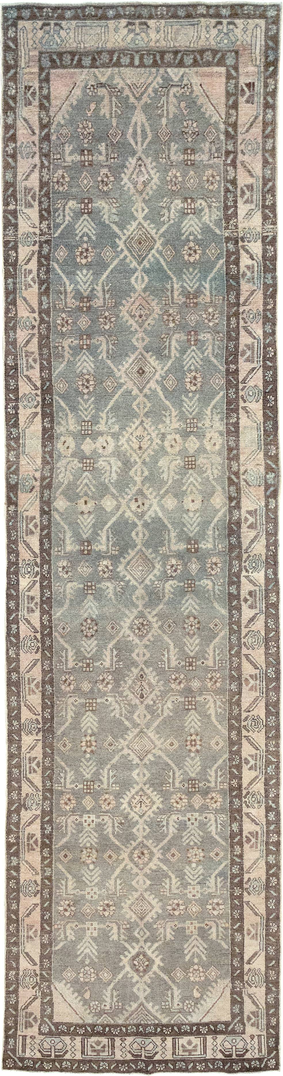 Vintage Persian Malayer Runner, No.32674 - Gsblank