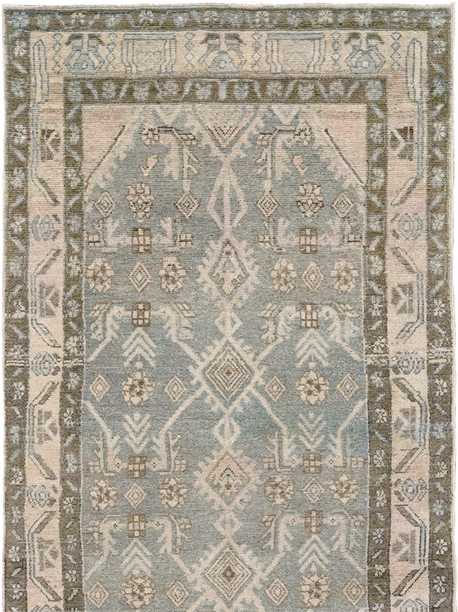 Vintage Persian Malayer Runner, No.32674 - Gsblank