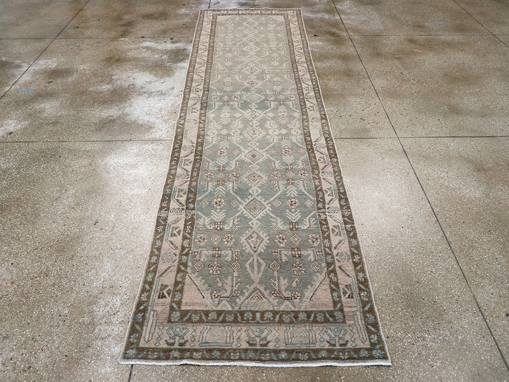 Vintage Persian Malayer Runner, No.32674 - Gsblank