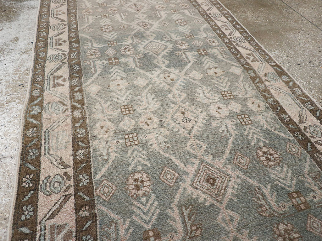 Vintage Persian Malayer Runner, No.32674 - Gsblank